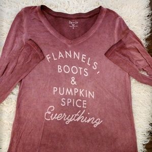 Zoe + Liv Long sleeve Tee Shirt